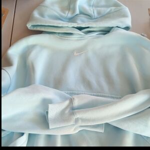 Nike Sky Blue Pullover Hoodie